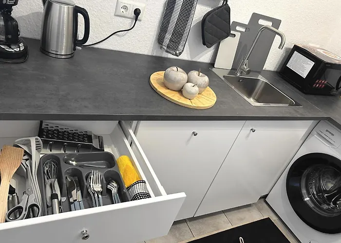 Vaz Haus Walsum Modernes Monteur- & Team-base Wlan, Kueche 아파트 *