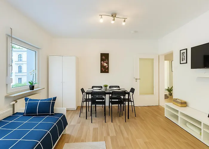 Апартаменты Vaz Haus Walsum Modernes Monteur- & Team-base Wlan, Kueche *