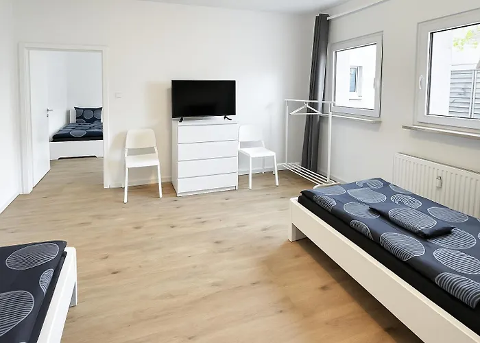 Vaz Haus Walsum Modernes Monteur- & Team-base Wlan, Kueche * 뒤스부르크